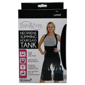 Wholesale - LRG BLK/TEAL WOMEN HOURGLASS NEOPRENE TANK (BOXED) C/P 12, UPC: 191730131413